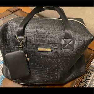 ♠️Juicy Couture Black Wordplay Weekender